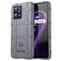 Mobigear Rugged Shield Realme 9 Pro Plus Hülle Flexibles TPU Backcover Stoßfest - Grau
