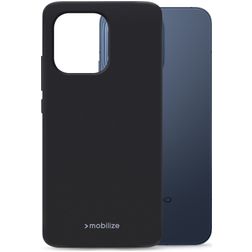 Mobilize Rubber Gelly OPPO Reno 15 Hülle Flexibles TPU Backcover - Schwarz