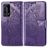 Mobigear Butterfly Huawei P40 Pro Hülle Klapphülle Geldbörse - Lila