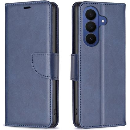 Mobigear Excellent Samsung Galaxy A27 Hülle Klapphülle Geldbörse - Blau