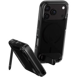 CARE by PanzerGlass Kickstand iPhone 18 Pro MagSafe Hardcase Backcover Shockproof mit Ständer - Schwarz