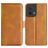 Mobigear Slim Magnet OPPO Reno 8 5G Hülle Klapphülle Geldbörse - Cognac