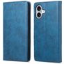 Mobigear Wallet iPhone 16 Hülle Klapphülle Geldbörse - Blau