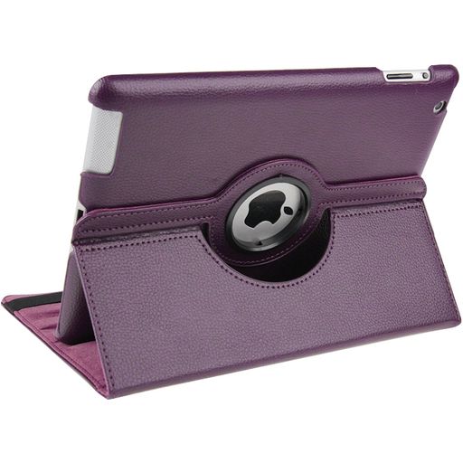 Mobigear DuoStand iPad 2 (2011) Hülle Drehbare Klapphülle - Lila