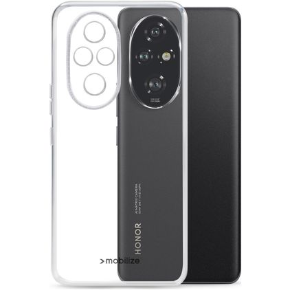 Mobilize Gelly Durchsichtig HONOR 200 Pro Hülle Flexibles TPU Backcover - Transparent