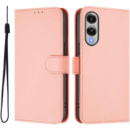 Mobigear Urban Wallet Samsung Galaxy S25 Edge Hülle Klapphülle Geldbörse - Pink