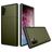 Mobigear Card Samsung Galaxy Note 10 Plus Hülle Hardcase Backcover Stoßfest mit Kartenhalter - Grün