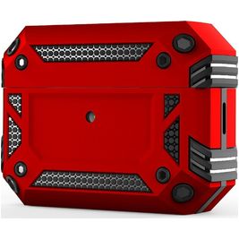 Mobigear Armor Apple AirPods Pro 2 Stoßfeste Hardcase Hülle - Rot
