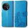 Mobigear Clover OnePlus 11 Klapphülle Portemonnaie - Blau