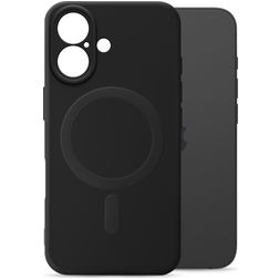 My Style Protective Flex iPhone 16 MagSafe Hülle Flexibles TPU Backcover - Schwarz