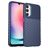 Mobigear Groove Samsung Galaxy A24 Hülle Flexibles TPU Backcover - Blau