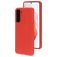 Mobiparts Samsung Galaxy S21 Silikon Hülle Backcover - Scarlet Red