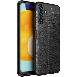 Mobigear Luxury Samsung Galaxy A13 5G Hülle Flexibles TPU Backcover - Schwarz Mobigear Luxury Samsung Galaxy A13 5G Hülle Flexibles TPU Backcover - Schwarz