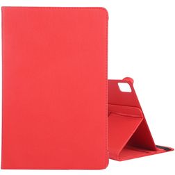 Mobigear DuoStand iPad Air 11 Zoll (2025) Hülle Drehbare Klapphülle - Rot