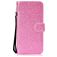 Mobigear Glitter Huawei Y6p Hülle Klapphülle Geldbörse - Pink