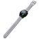 Mobigear Bumpy Silikon Smartwatch Armband Dornschließe - 20-mm-Universalanschluss - Grau