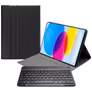 Mobilize Detachable Bluetooth Keyboard iPad 11 (2025) Hülle QWERTZ Bluetooth Tastatur Klapphülle - Schwarz