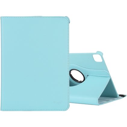 Mobigear DuoStand iPad Pro 12.9 Zoll (2021) Hülle Drehbare Klapphülle - Blau