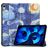 Mobigear Tri-Fold iPad 11 (2025) Hülle Klapphülle - Starry Sky