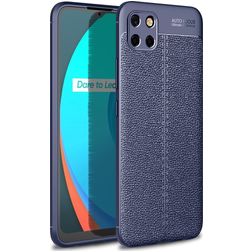 Mobigear Luxury Realme C11 (2020) Hülle Flexibles TPU Backcover - Blau