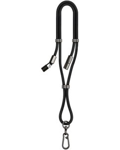 Mobilize Lanyard Nylon Universal-Handykette einstellbar - Schwarz