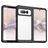 Mobigear Crystal Google Pixel Fold Hülle Hardcase Backcover - Transparent / Schwarz