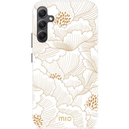 MIO Samsung Galaxy A34 MagSafe Hardcase Backcover - White Roses