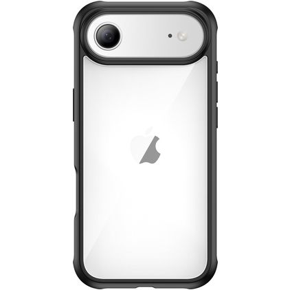 Valenta Full Cover Durchsichtig iPhone Air Hülle Gehärtetes Glas Backcover Stoßfest - Transparent