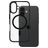 CARE by PanzerGlass Flagship iPhone 16 MagSafe Hülle Hardcase Backcover - Transparent / Schwarz