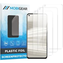 Mobigear Realme GT2 Pro Displayschutz Schutzfolie - Hüllenfreundlich (3er Pack)