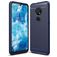 Mobigear Brushed Slim Nokia 6.2 Hülle Flexibles TPU Backcover - Marineblau