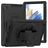 Mobigear SureGrip Samsung Galaxy Tab A8 10.5 (2021) Hülle Kunststoff,Silikon Backcover + Ständer - Schwarz