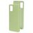 Mobiparts Samsung Galaxy A51 Silikon Hülle Backcover - Pistache Green