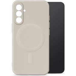 My Style Protective Flex Samsung Galaxy A56 MagSafe Hülle Flexibles TPU Backcover - Antique White