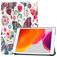 Mobigear Tri-Fold iPad 7 (2019) Hülle Klapphülle - Schmetterling