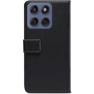 Mobilize Classic Gelly Motorola Edge 60 Fusion Hülle Klapphülle Geldbörse - Schwarz