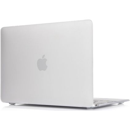 Mobigear Matte MacBook 12 Zoll (2015-2017) Hardcase Hülle MacBook Case - Transparent - Model A1534