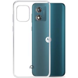 Mobilize Gelly Durchsichtig Motorola Moto E13 Hülle Flexibles TPU Backcover - Transparent