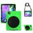 Mobigear SureGrip XGuard iPad Pro 11 Zoll (2022) Hülle Kunststoff,Silikon Backcover + Stifthalter + Schulterträger + Ständer - Grün