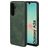 Mobiparts Classic Samsung Galaxy A26 MagSafe TPU / Kunstleder Backcover - Emerald Green