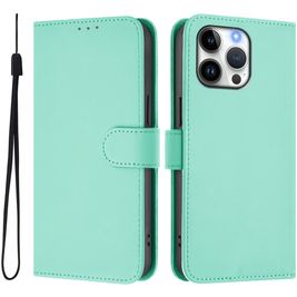 Mobigear Urban Wallet iPhone 16 Pro Max Hülle Klapphülle Geldbörse - Grün