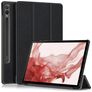 Mobigear Tri-Fold Samsung Galaxy Tab S9 Plus Hülle Klapphülle + Stifthalter - Schwarz