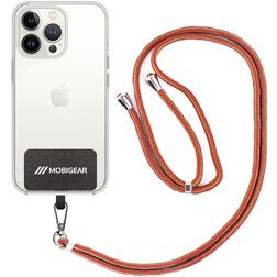 Mobigear Lanyard Universal-Handykette einstellbar - Rot / Grün