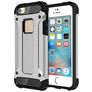 Mobigear Outdoor iPhone SE (2016) Hülle Hardcase Backcover Stoßfest - Silber