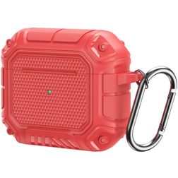 Mobigear Armor Apple AirPods 3 Hülle Silikon (flexibel) - Rot
