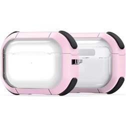 Mobigear Shockproof Apple AirPods Pro 1 Hardcase Hülle - Pink