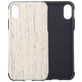 Mobigear Nature iPhone XS Hülle Flexibles TPU Backcover - Nordic Walnut