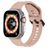 Mobigear Ripple Silikon Apple Watch Armband Dornschließe - 49/46/45/44 mm - Pink