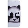 Mobigear Design Samsung Galaxy A21 Hülle Klapphülle Geldbörse - Panda