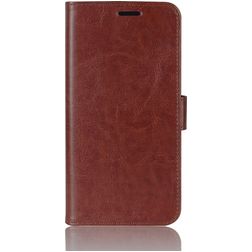 Mobigear Wallet Samsung Galaxy S10 Hülle Klapphülle Geldbörse - Braun